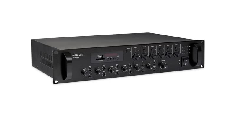 artsound-mx-2406m-amplificateur-100v-6-zones-240w image 1