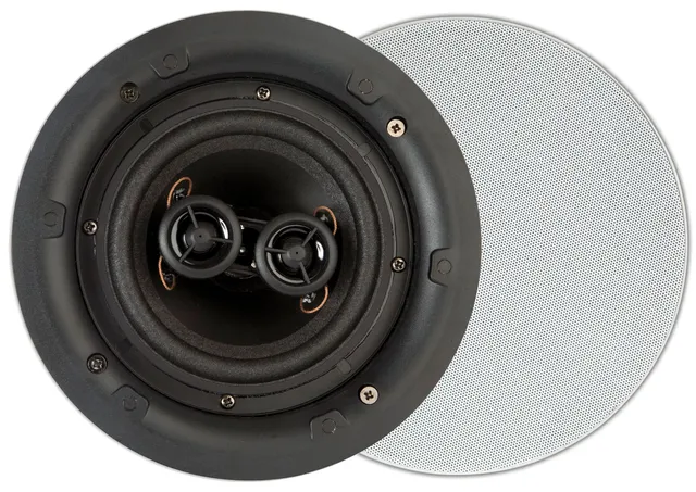 artsound-flat-fl550-enceinte-murale-blanche-100w-ronde image 1