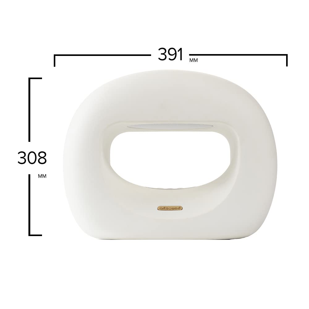 artsound-kurv-bt-enceinte-jardin-bluetooth-blanc image 2