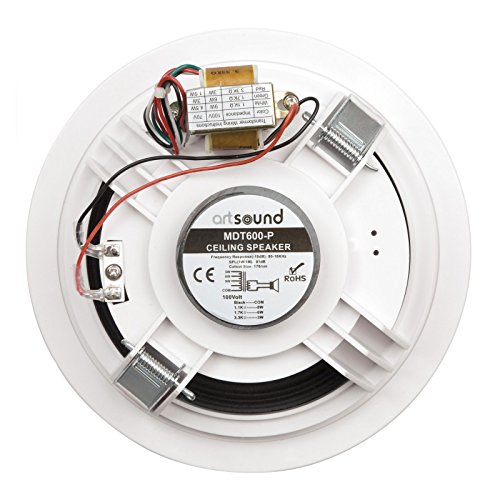 artsound-basic-mdt600-p-haut-parleur-blanc-9w image 2