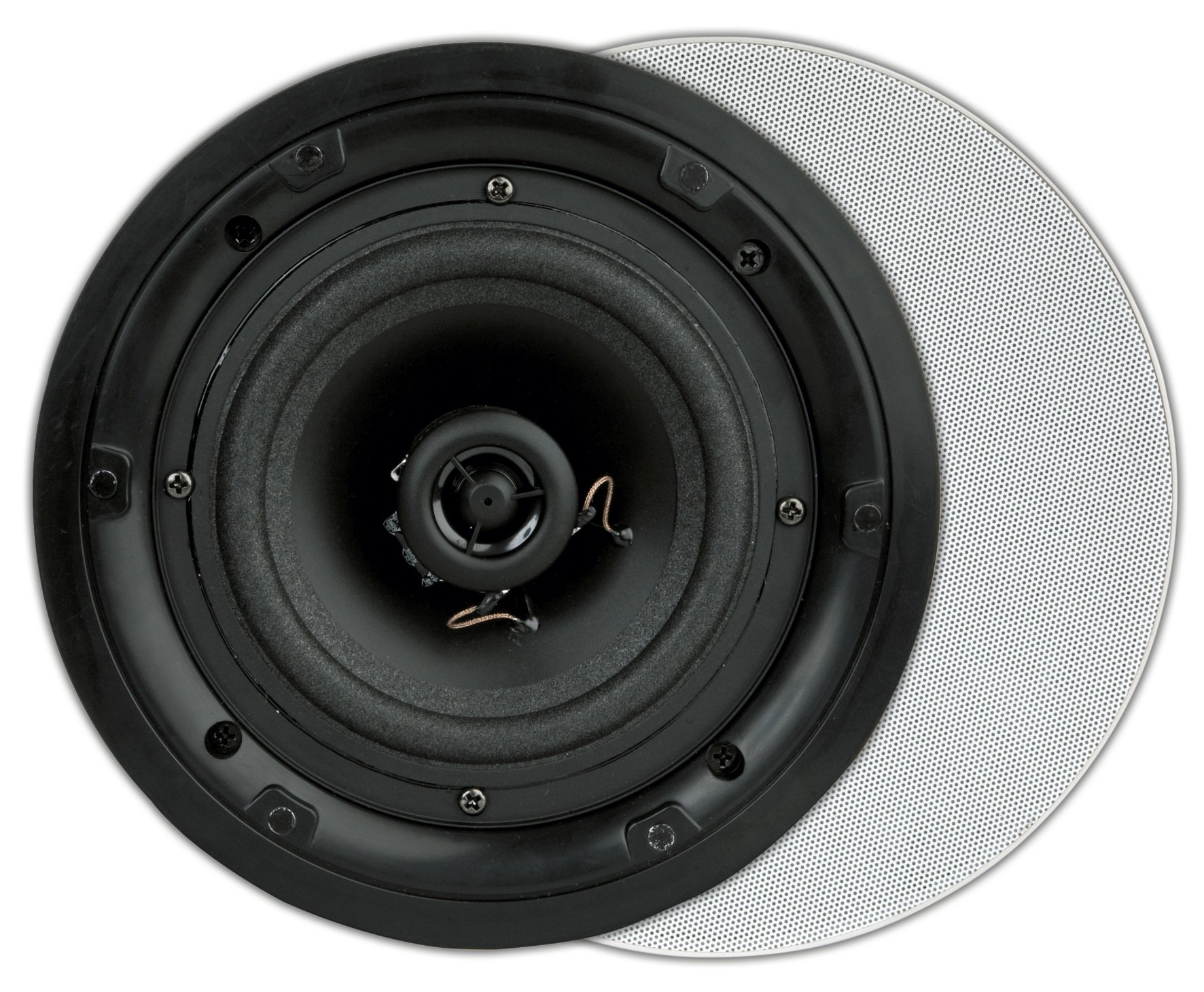 artsound-flat-fl501-enceintes-murales-blanches-paire-100w image 1