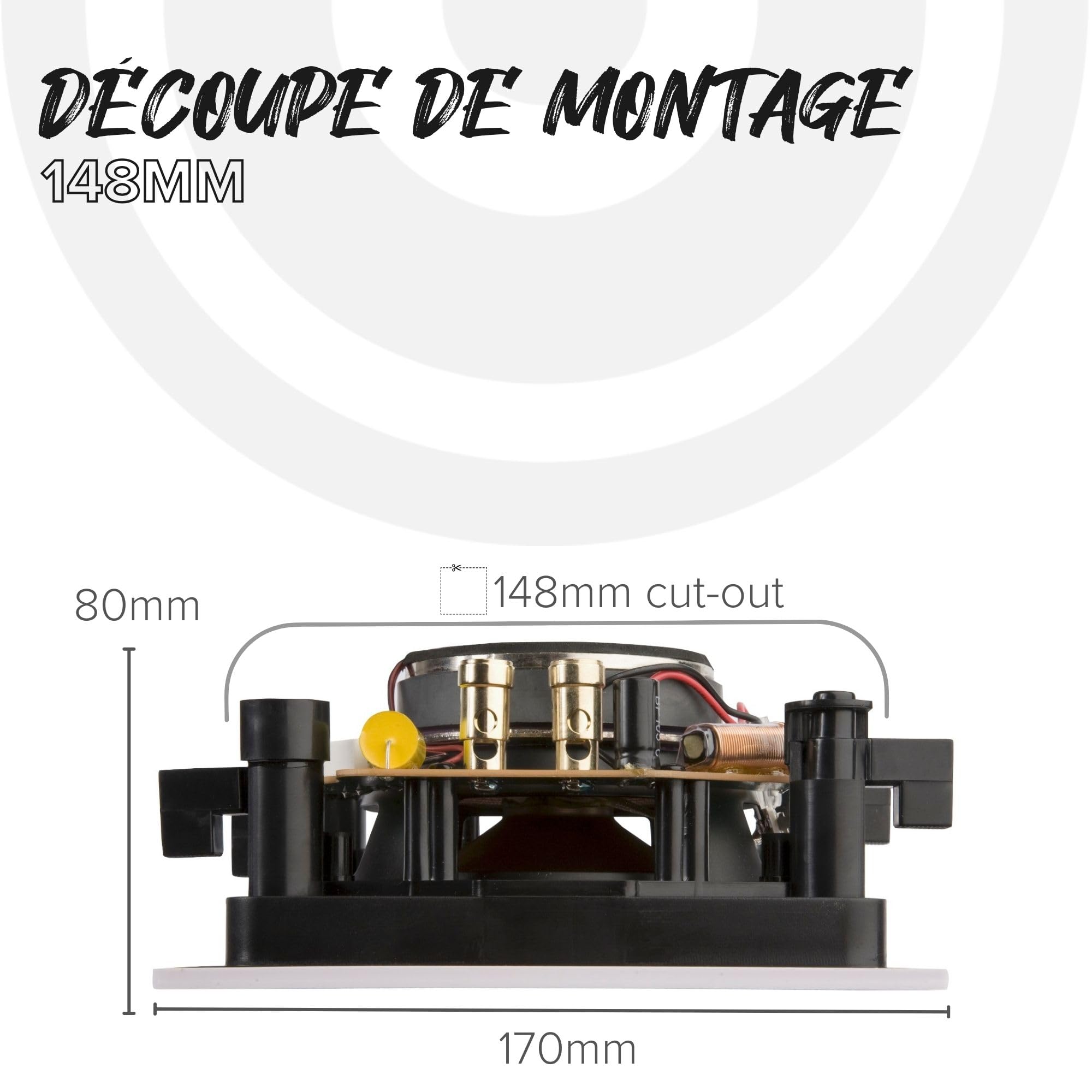 artsound-hpsq525-enceinte-encastrable-aluminium-10-100w image 6