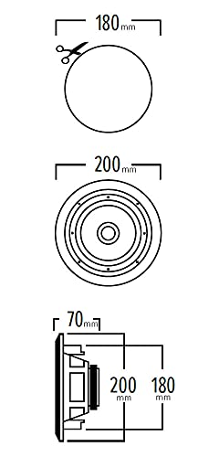 artsound-flat-fl501-enceintes-murales-blanches-paire-100w image 5