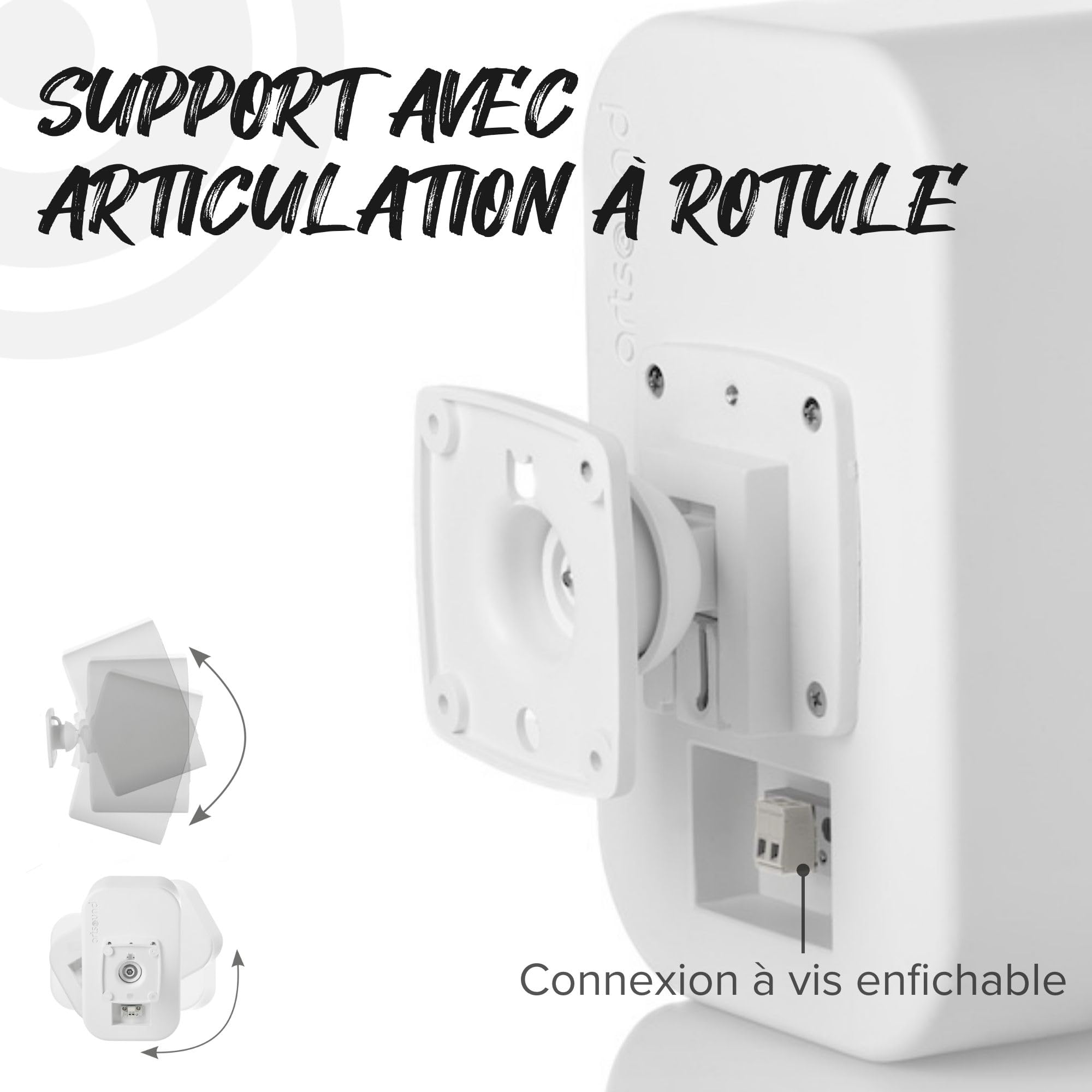 artsound-universals-uni30-enceinte-murale-blanc-2-voies-paire image 7