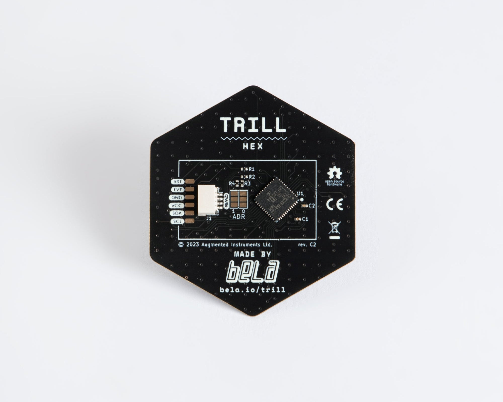 bela-trill-hex-capteur-tactile-hexagonal-x-y-qwiic image 2