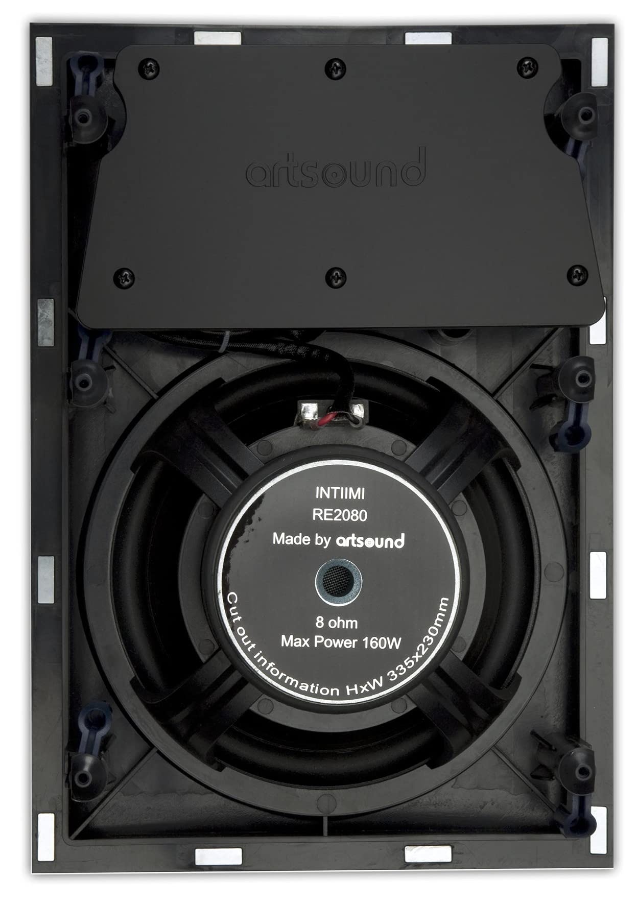 artsound-re2080-paire-enceintes-encastrables-160w-blanc image 4