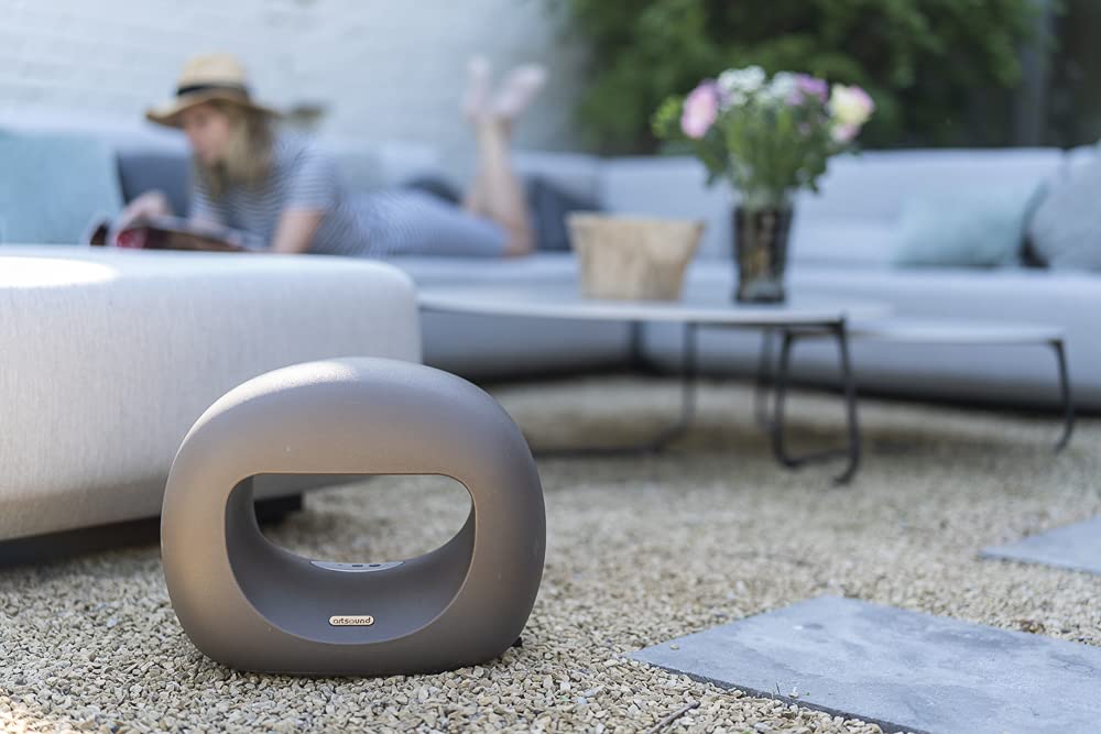 artsound-kurv-bt-enceinte-jardin-bluetooth-marron image 5