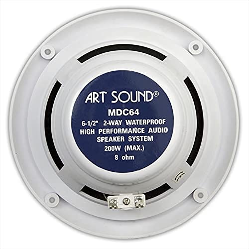 artsound-waterproof-mdc64-enceinte-encastrable-blanc-100w-tanche image 5