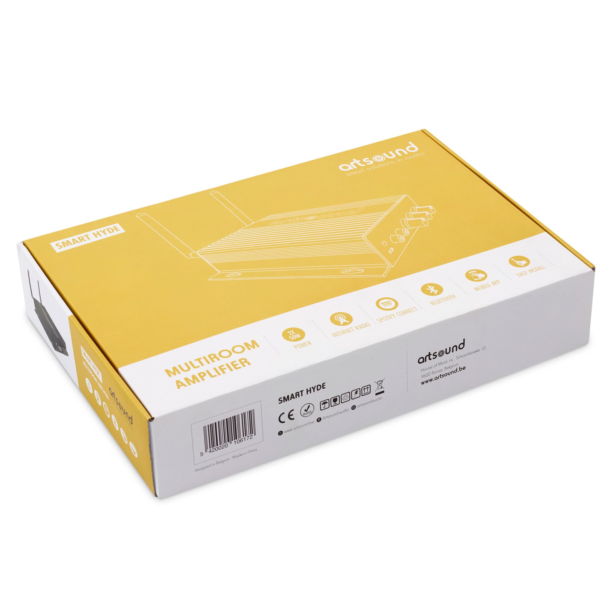 artsound-smart-hyde-amplificateur-streaming-2x50w-noir image 6