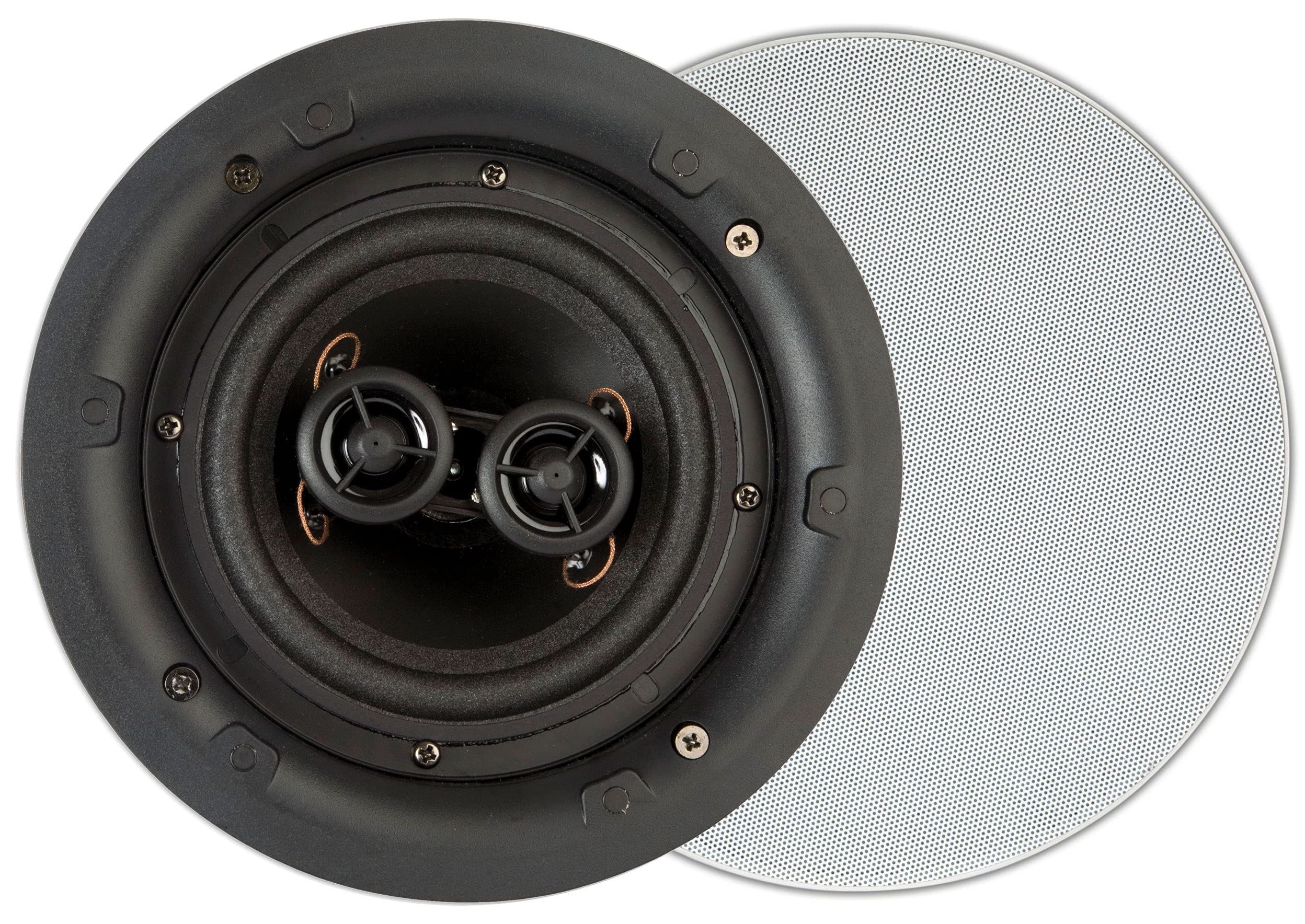artsound-flat-fl550-enceinte-murale-blanche-100w-ronde image 1
