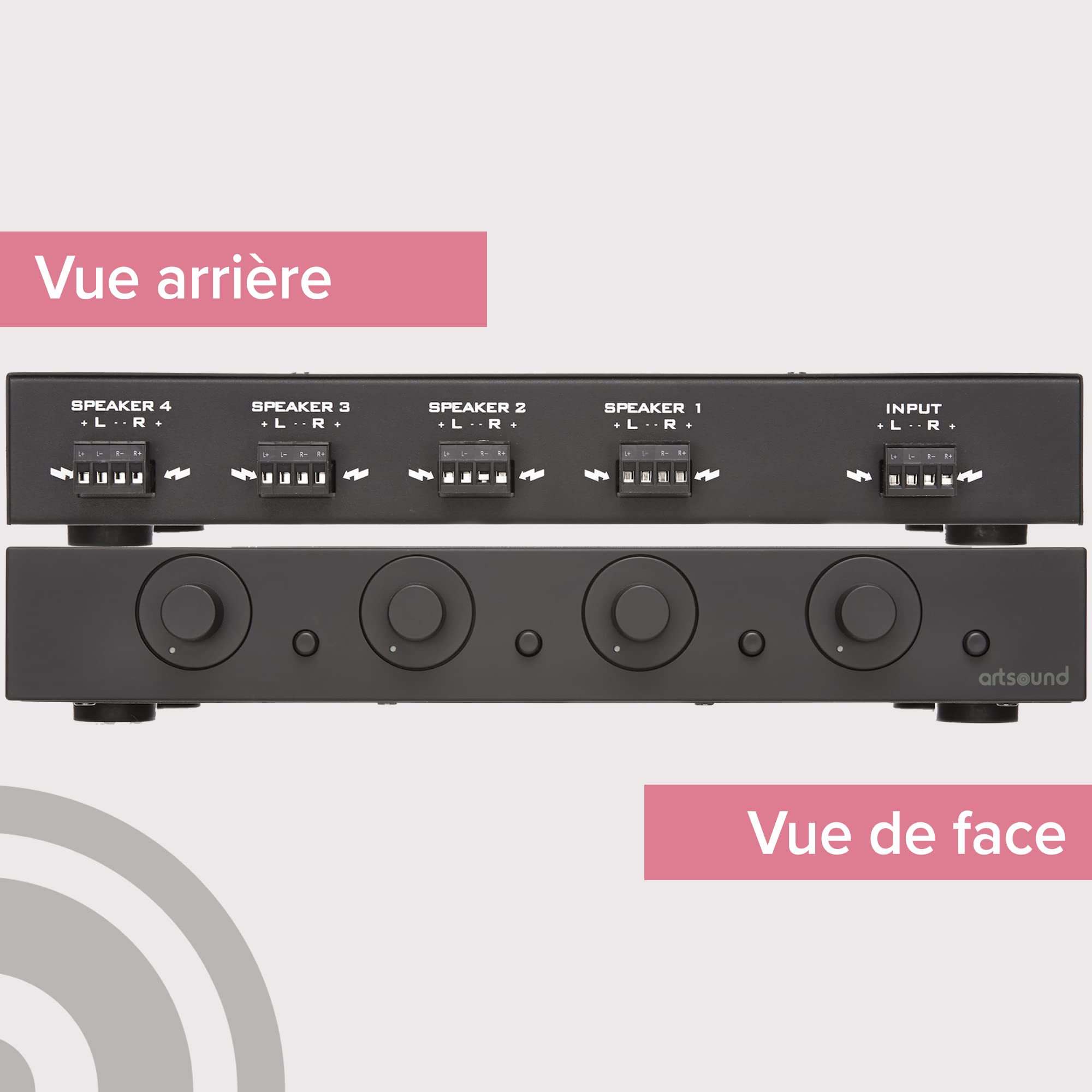 artsound-multiroom-svc4-2-r-partiteur-audio-noir-4-canaux image 4